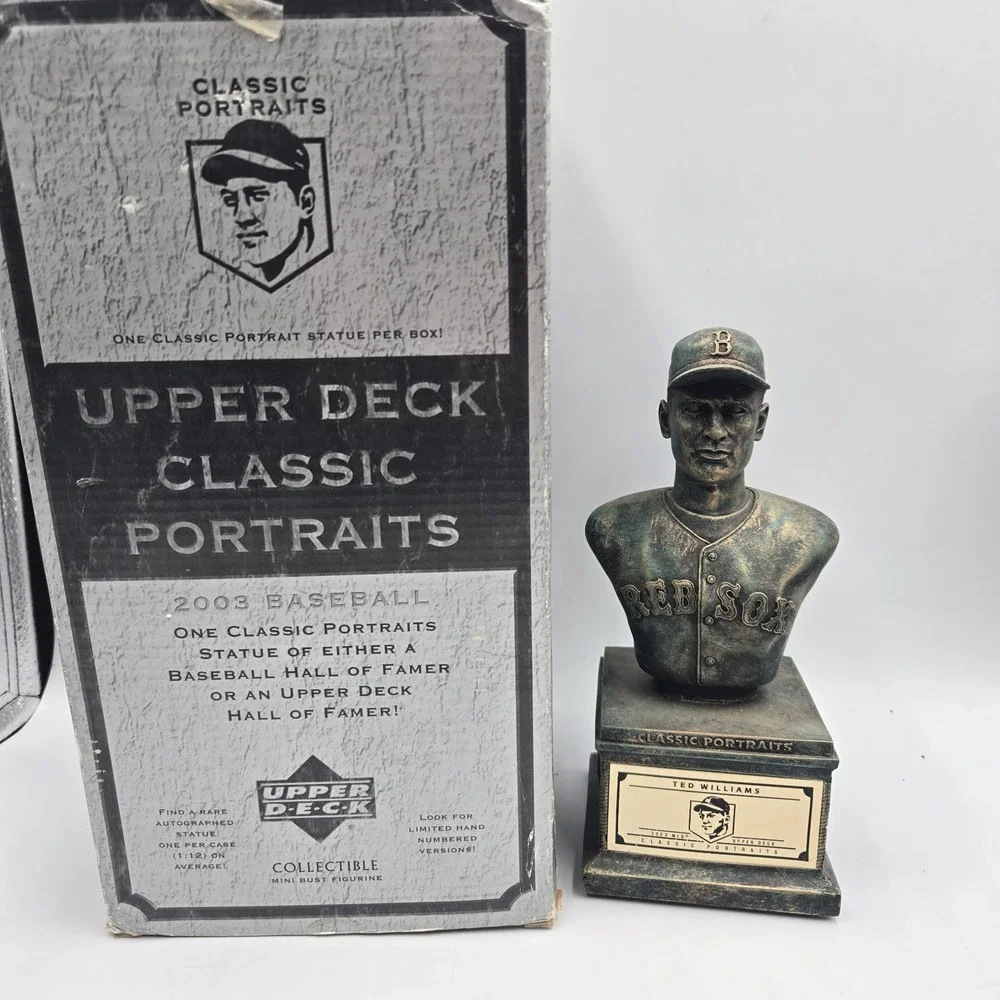 2003 Ted Williams Upper Deck Classic Portraits Collectible Statue Bust Figurine